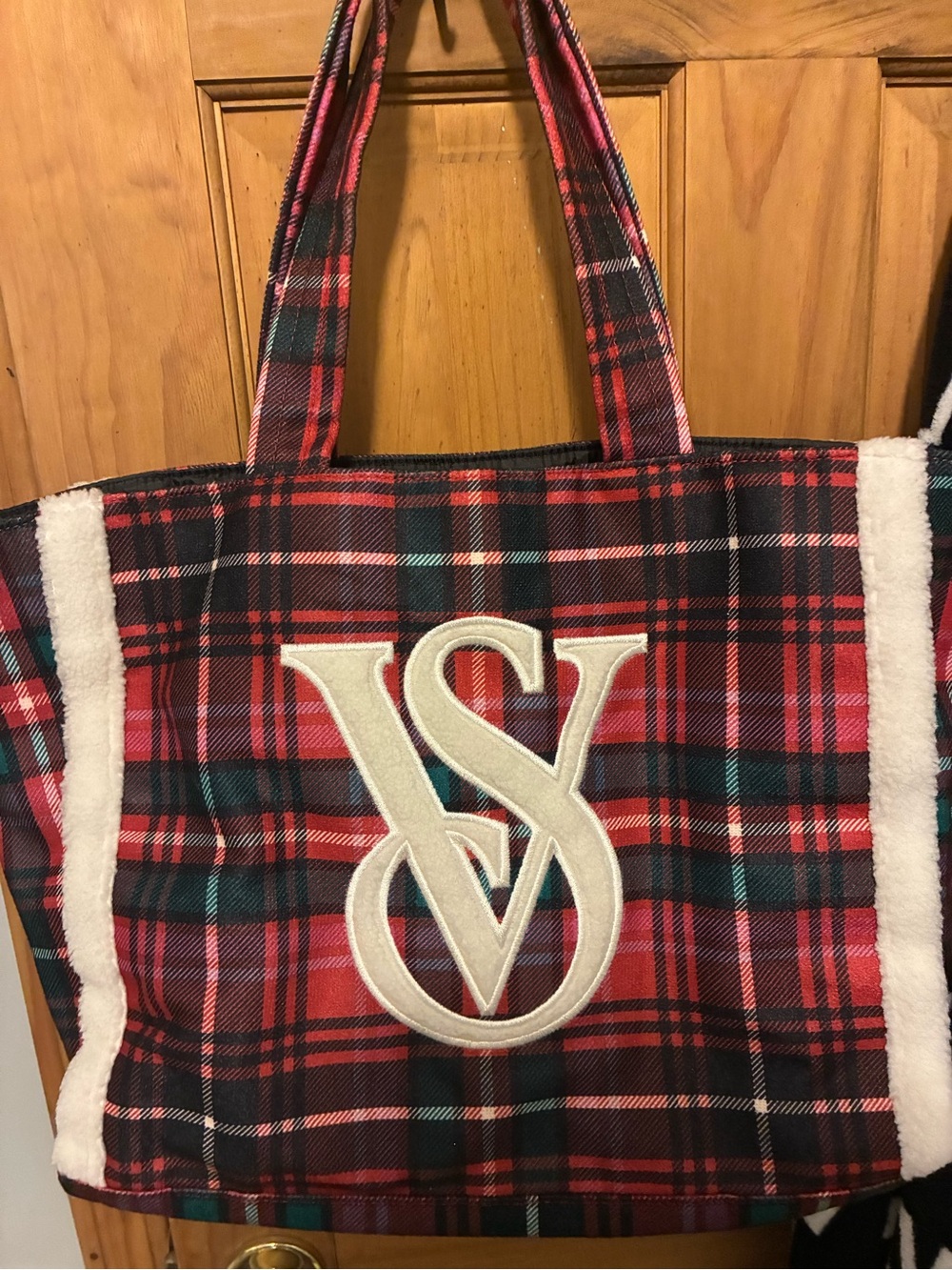 Victoria’s Secret Plaid Tote